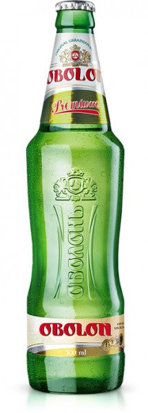 Obolon Premium Lager 500ml bottle