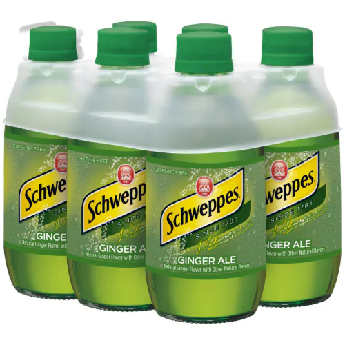 Schweppes Ginger Ale 6pk bottle
