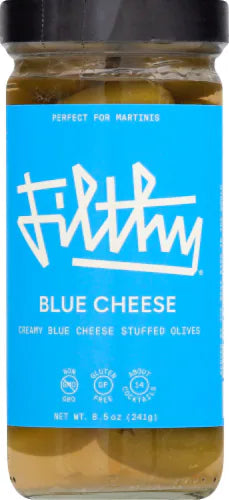 Filthy Food Blue Cheese Stuffed Olives 8.5oz jar