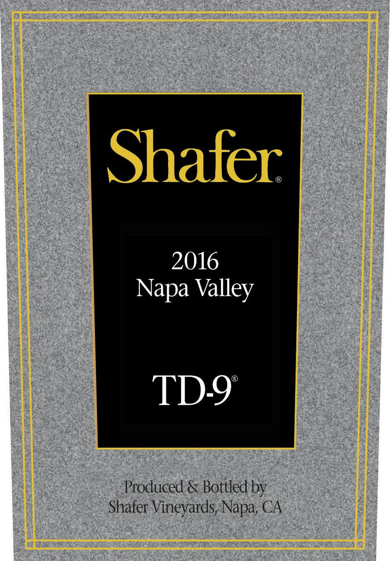 2018 Shafer - Red Blend Napa TD-9