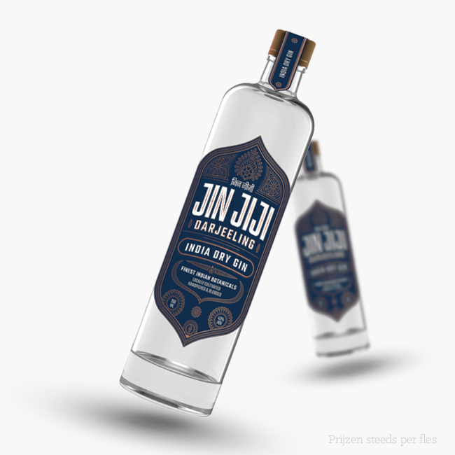 Jin JiJi Darjeeling Indian Botanicals Dry Gin 750ml — MacArthur