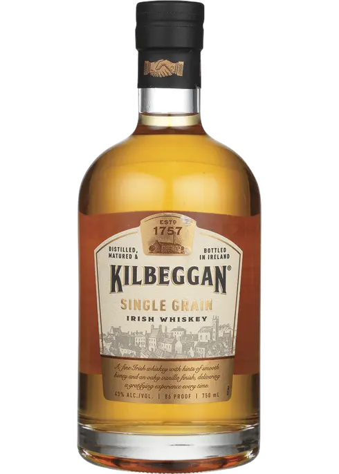 Kilbeggan Single Grain Whiskey 750ml