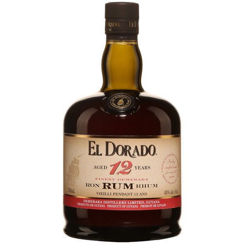 El Dorado 12 yr Rum 750ml