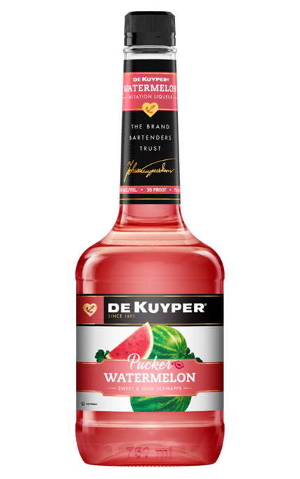 DeKuyper Pucker Watermelon Liqueur 1L