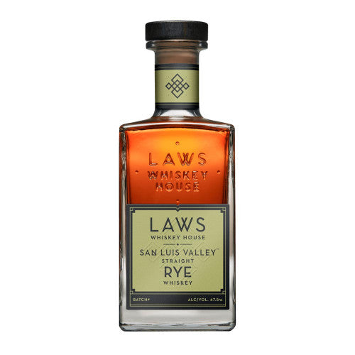 Laws San Luis Valley Straight Rye Whiskey 750ml