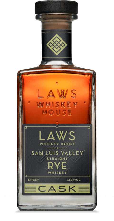 Law San Luis Valley Cask Strength Rye Whiskey 750ml