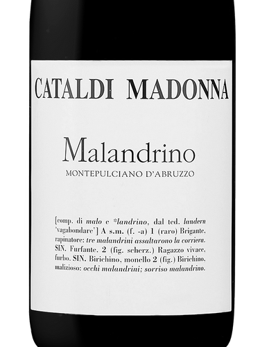 2019 Cataldi - Montepulciano d'Abruzzo Madonna Malandrino