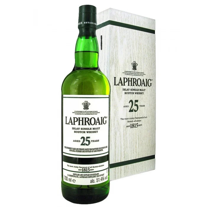Laphroaig 25 yr 2019 Cask Strength Whiskey 750ml