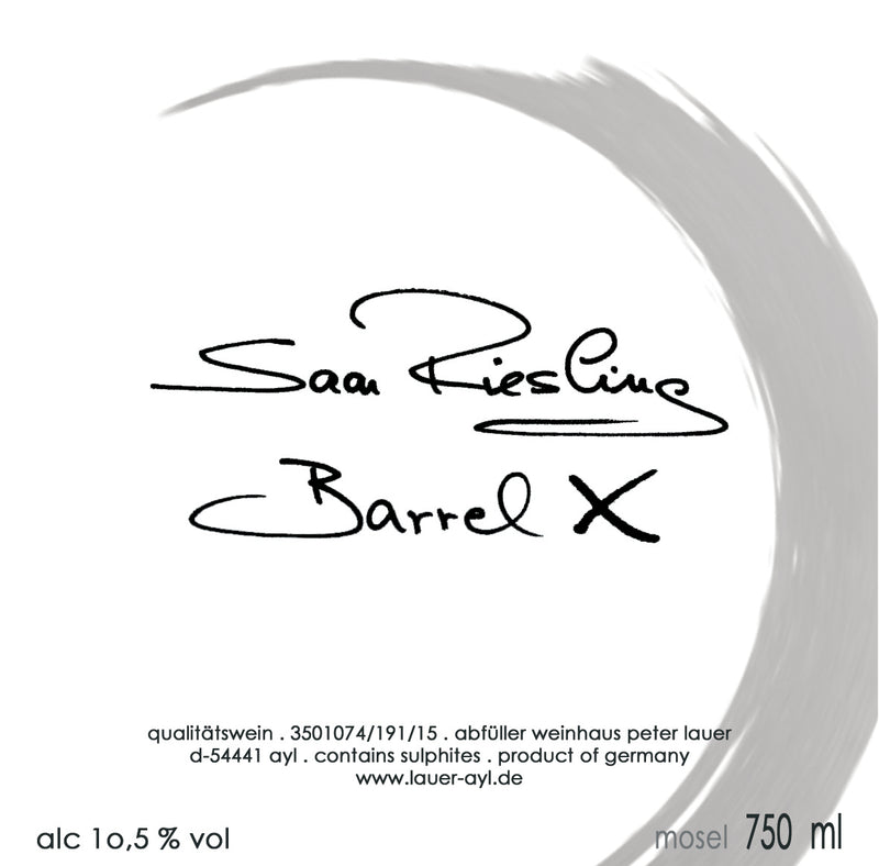2021 Lauer, Peter -  Riesling Barrel X Feinherb