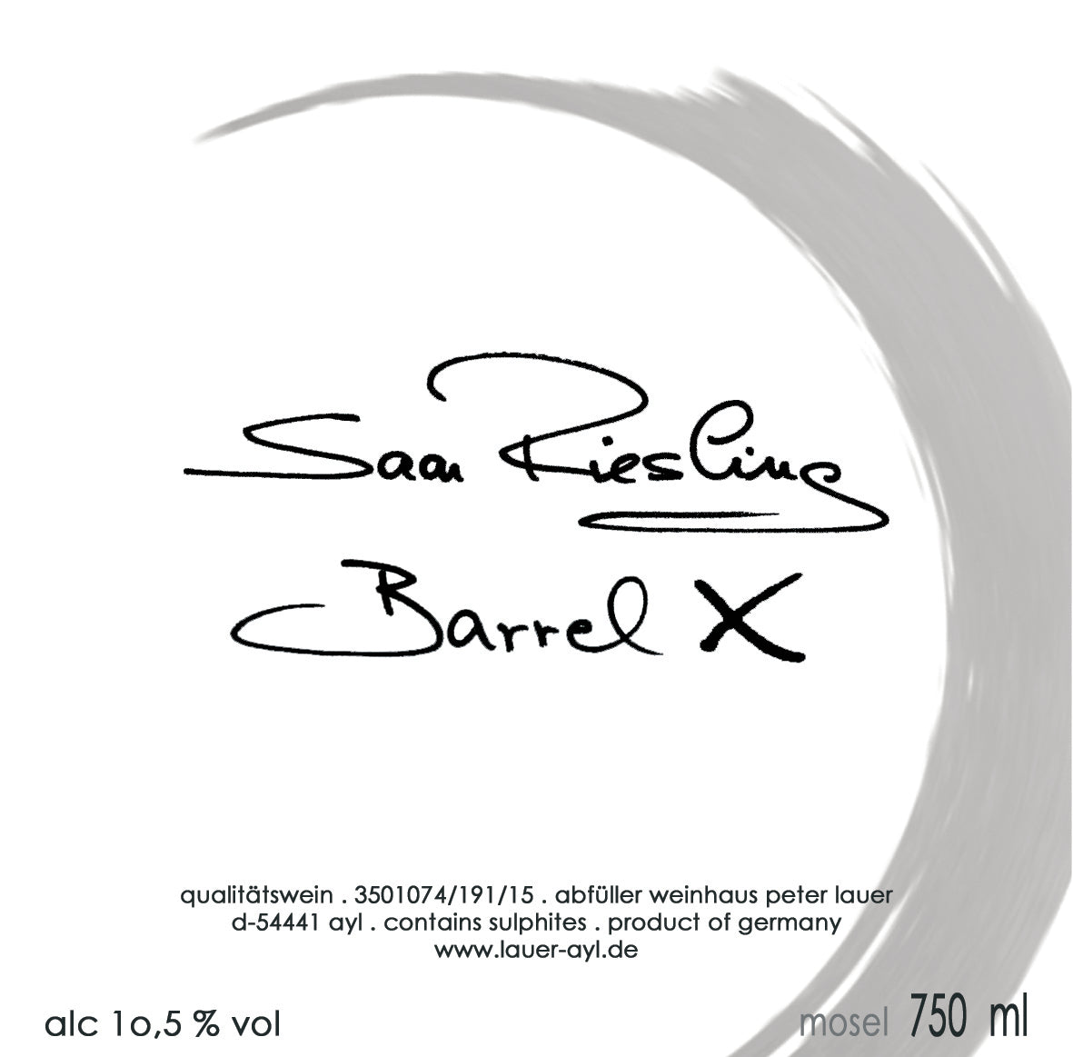2021 Lauer, Peter - Riesling Barrel X Feinherb — MacArthur Beverages