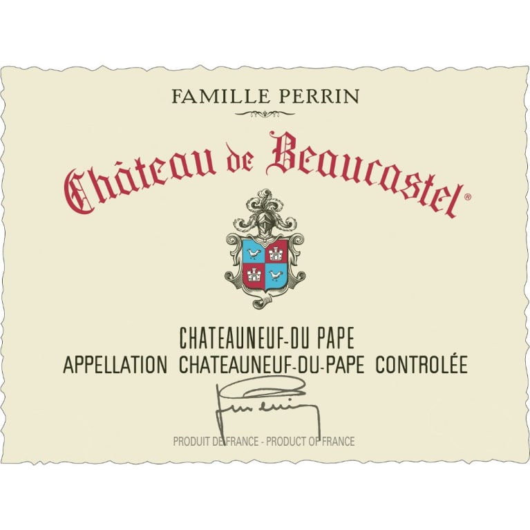 Beaucastel Chateauneuf du Pape Vertical Case (2004, 2005, 2007,2009)