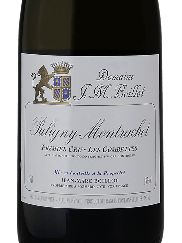 2020 Jean-Marc Boillot - Puligny Montrachet Combettes