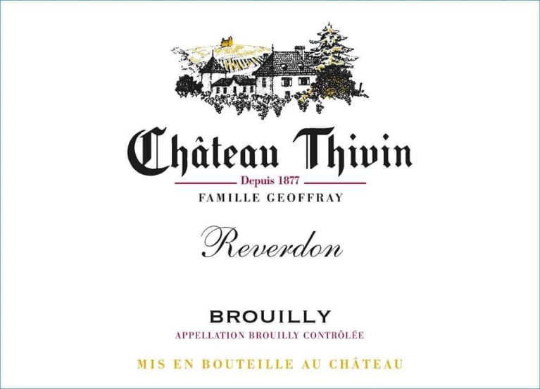 2020 Thivin - Brouilly Reverdon
