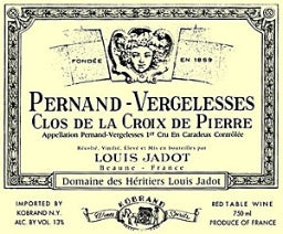 2020 Louis Jadot - Pernand Vergelesses Clos Croix de Pierre