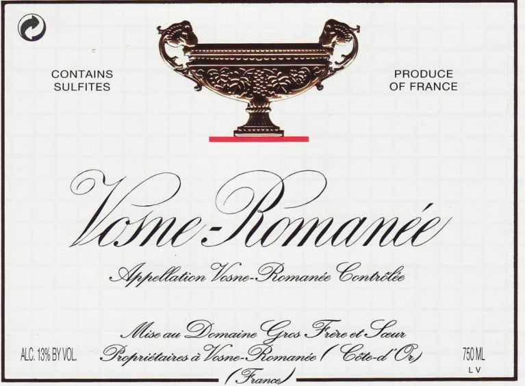 2020 Gros Frere & Soeur - Vosne Romanee