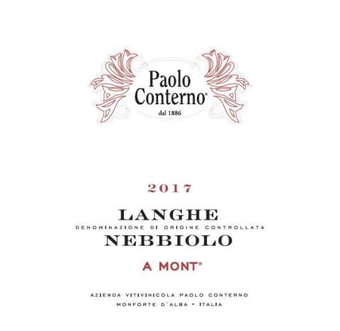2017 Conterno, Paolo - Langhe Nebbiolo A Mont