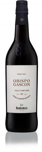 NV Barbadillo -  Jerez Obispo Gascon Palo Cortado Sherry HALF BOTTLE (375ml)