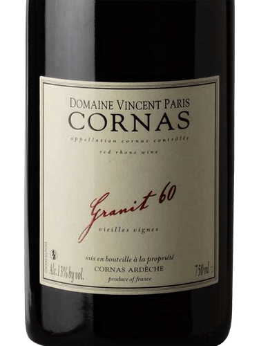 2020 Paris, Vincent - Cornas Granit 60
