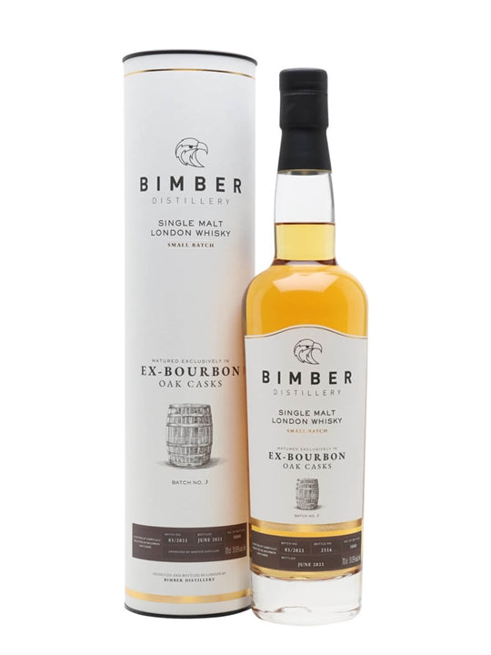 Bimber Ex-Bourbon Cask Batch #3 Single Malt Whiskey 700ml