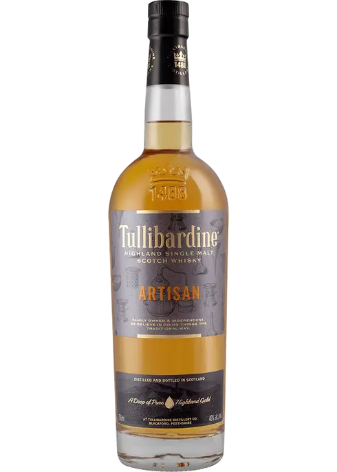 Tullibardine Artisan Highland Single Malt Whiskey 750ml