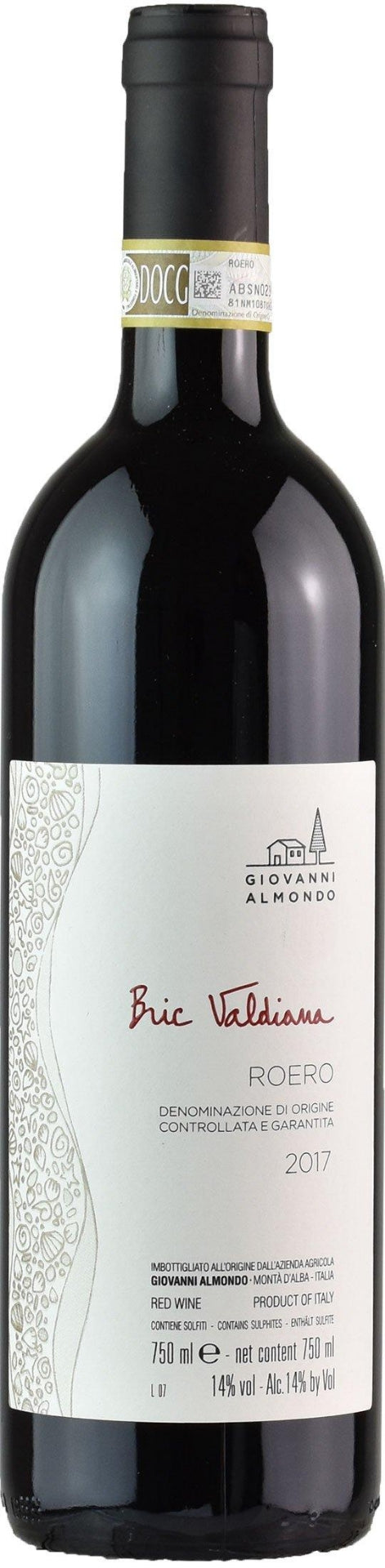 2017 Giovanni Almondo - Roero DOCG Nebbiolo Bric Valdiana