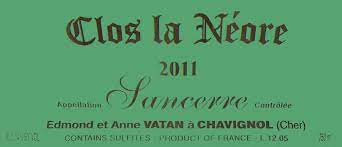 2012 Vatan Sancerre Clos Neore