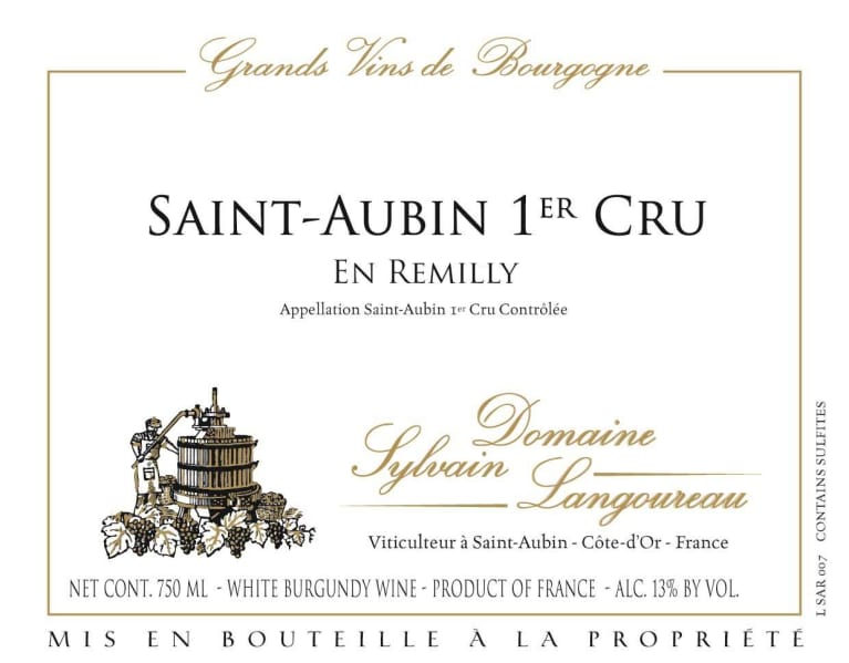 2020 Sylvain Langoureau - St. Aubin Remilly