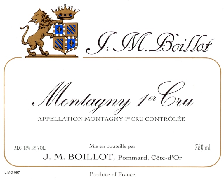 2020 Jean-Marc Boillot - Montagny 1er Cru