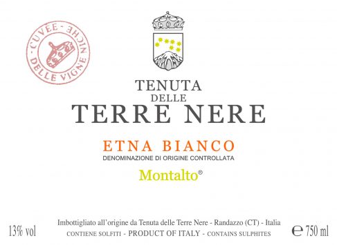 2020 Terre Nere - Etna Bianco Montalto Sottana Vigne Niche