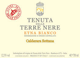 2020 Terre Nere - Etna Bianco Calderara Sottana Vigne Niche