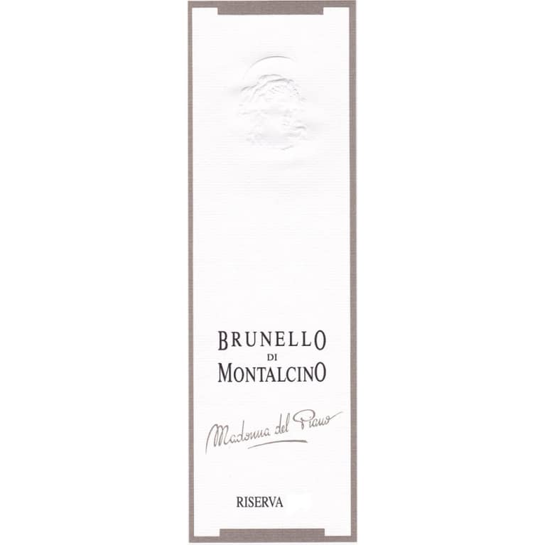 2016 Valdicava - Brunello di Montalcino Riserva Madonna del Piano