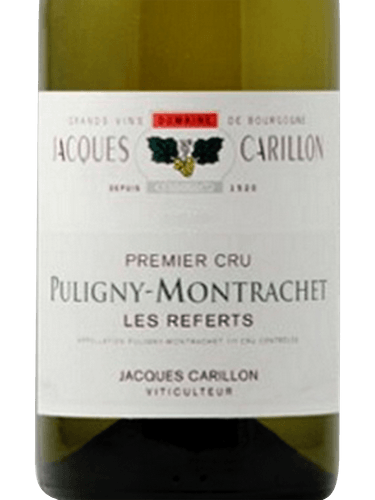 2020 Jacques Carillon - Puligny Montrachet Referts