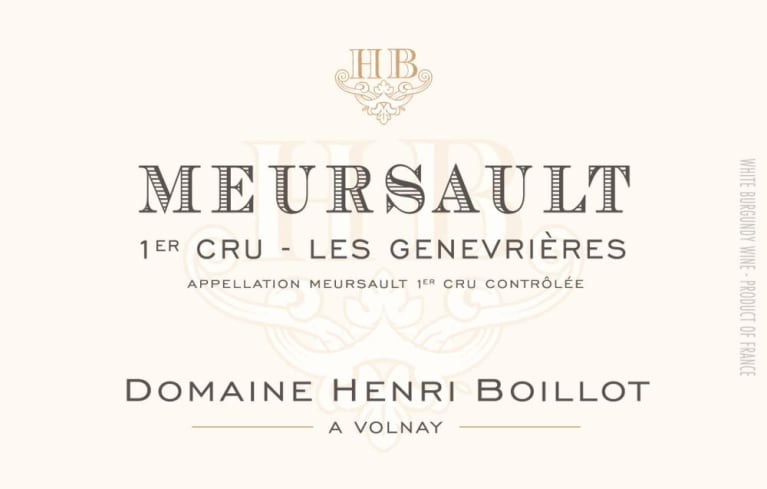 2020 Henri Boillot - Meursault Genevrieres