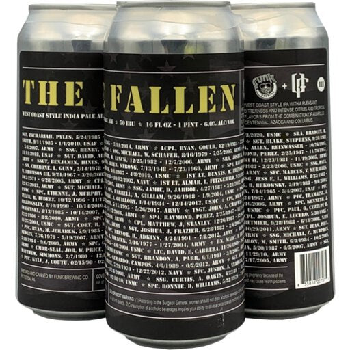 One Family Brewing - The Fallen West Coast IPA 4pk