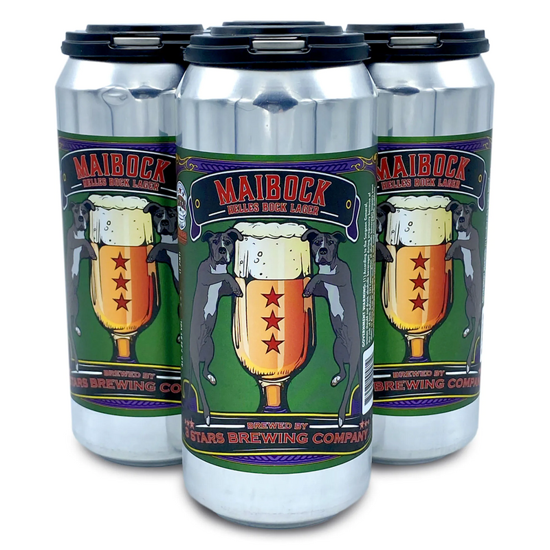 3 Stars Brewing - Maibock Helles Bock Lager 4pk