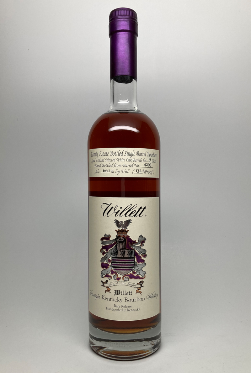 Willett The Professor 9 yr # 165/169 Bourbon Whiskey 750ml