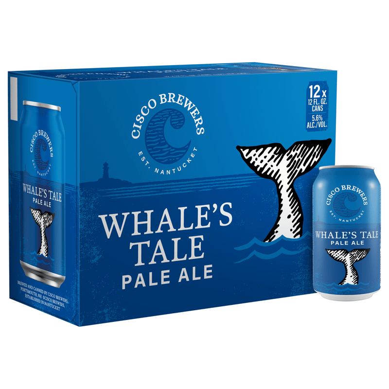 Cisco Brewers - Whale's Tale Pale Ale 12pk can