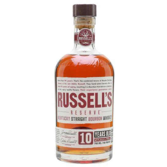 Russell's Reserve 10 yr Bourbon Whiskey 750ml