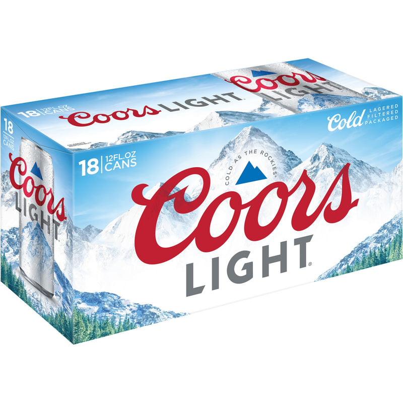 Coors Light 18pk Cans