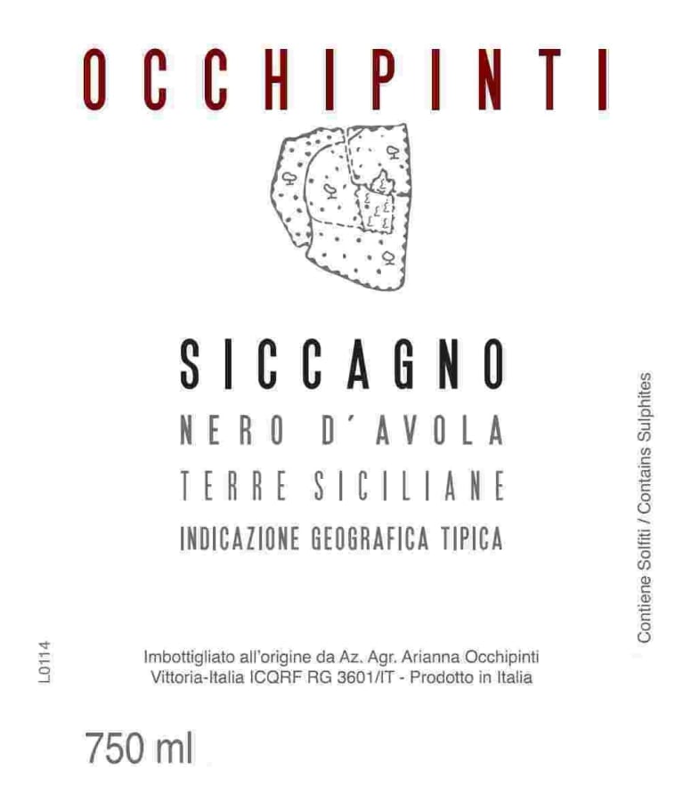 2019 Arianna Occhipinti - Nero d'Avola Siccagno