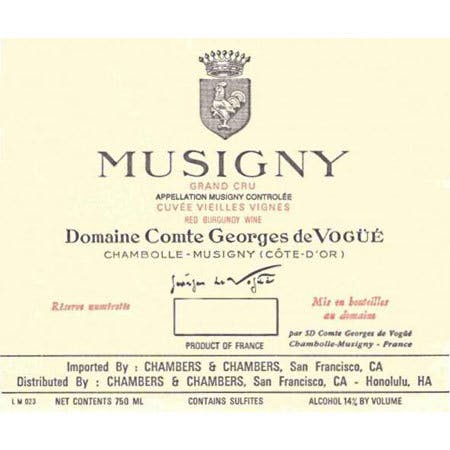 2019 Comte de Vogue - Musigny V.V.