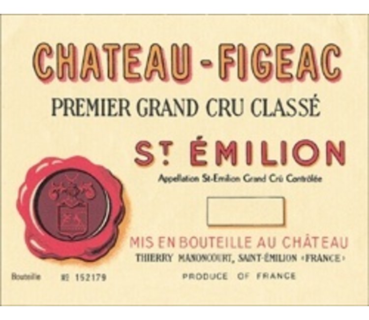 2019 Chateau Figeac - St. Emilion