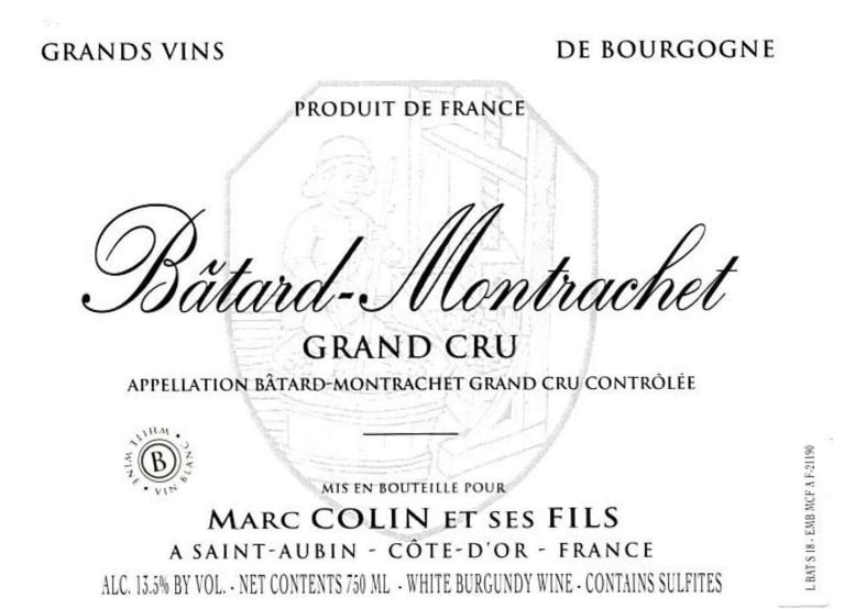 2020 Marc Colin - Batard Montrachet
