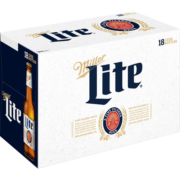 Miller Lite 18pk can