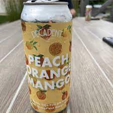 Decadent Ales - Peach Orange Mango DIPA 4pk