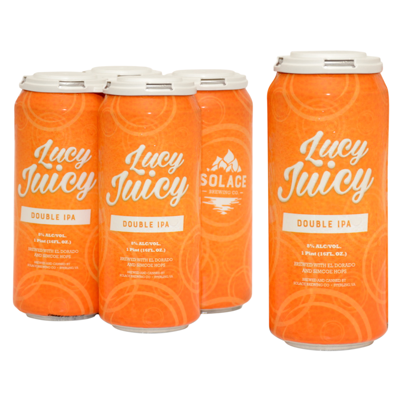 Solace Brewing - Lucy Juicy DIPA 4pk