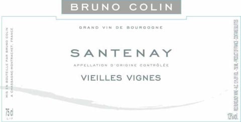 2020 Bruno Colin - Santenay V.V.