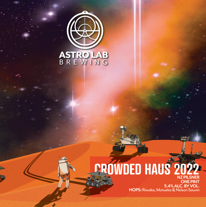 Astro Lab Brewing - Crowded Haus IPA 4pk