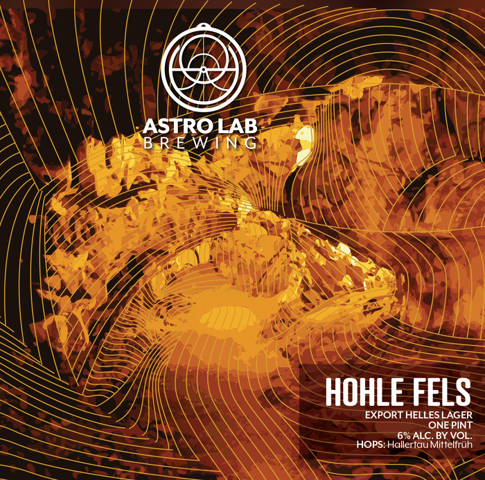Astro Lab Brewing - Hohle Fels Helles Lager 4pk