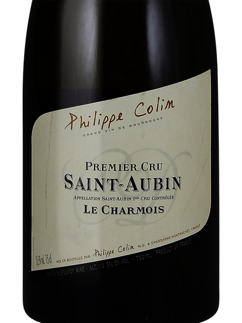 2020 Philippe Colin St. Aubin Charmois